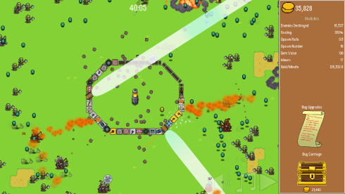 All Aboard! The Train Defense Express - скриншот 3