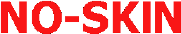 NO-SKIN logo