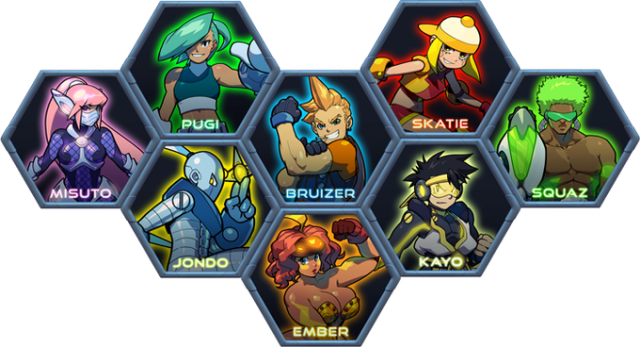 Combat Core - логотип игры