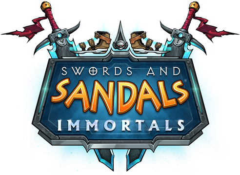 Swords and Sandals Immortals logo
