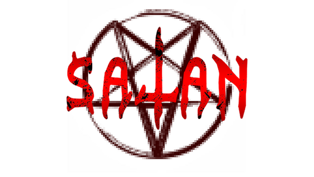 SATAN - логотип игры