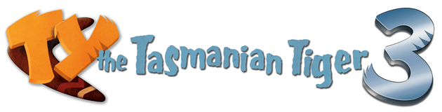 TY the Tasmanian Tiger 3 logo