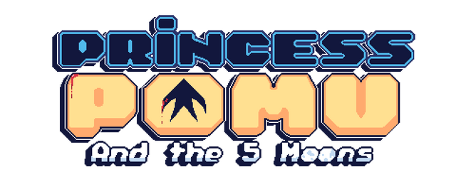 Princess Pomu and the 5 Moons logo