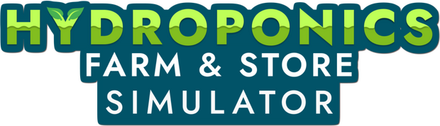 Hydroponics Farm and Store Simulator - логотип игры