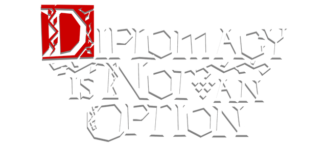 Diplomacy is Not an Option logo