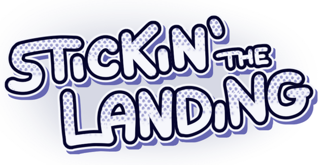 Stickin' the Landing logo