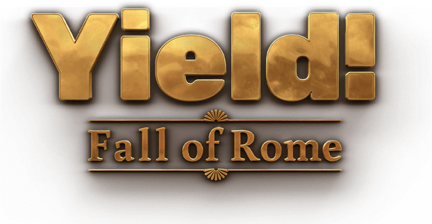 Yield! Fall of Rome logo