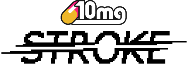 10mg: Stroke logo