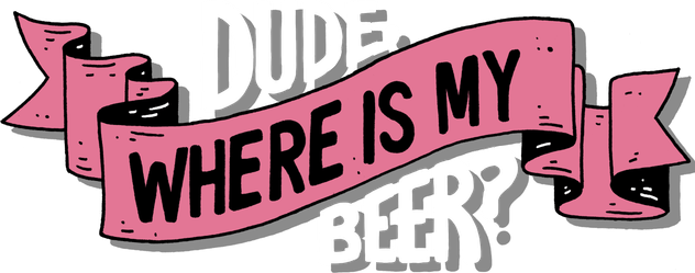 Dude, Where Is My Beer? logo