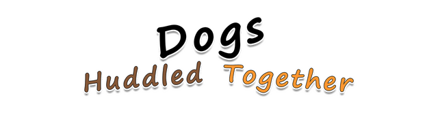 Dogs Huddled Together logo