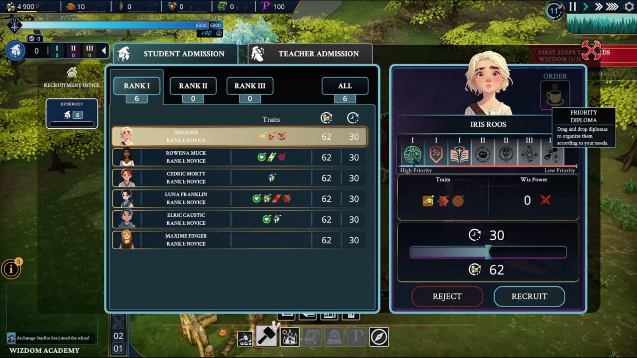 Wizdom Academy - скриншот 5