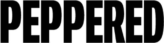 PEPPERED: an existential platformer logo