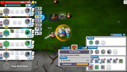 Wandness: WandCraft Survivor - скриншот 5