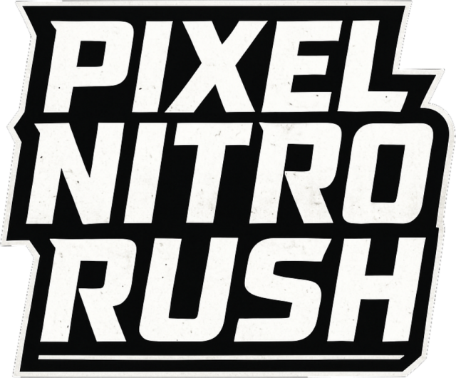 Pixel Nitro Rush logo