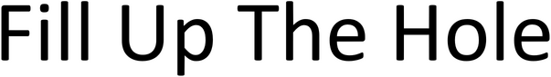Fill Up The Hole logo