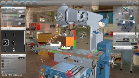 Milling Machine Simulator 3D - скриншот 5