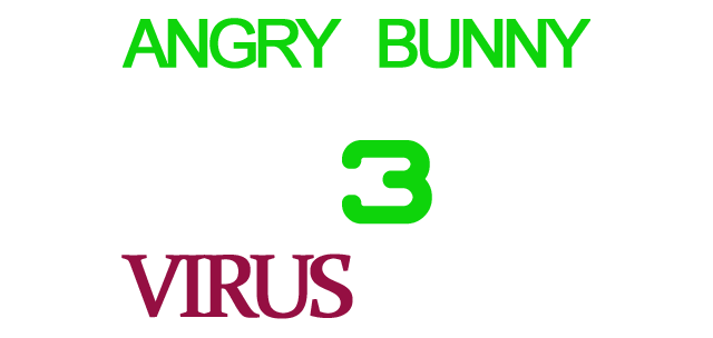 Angry Bunny 3: Virus - логотип игры