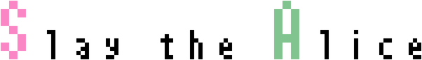 Slay the Alice logo
