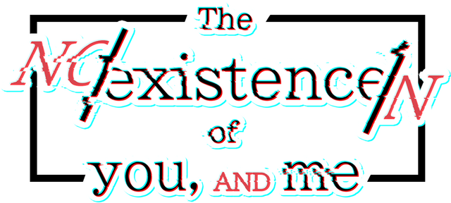 The NOexistenceN of you AND me logo