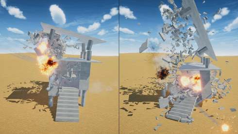 Destructive physics: destruction simulator - скриншот 1