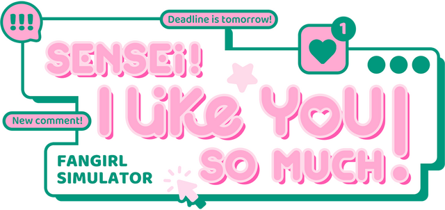 Sensei! I Like You So Much! logo