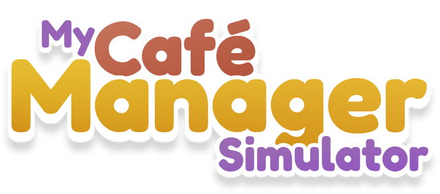 My Cafe Manager Simulator - логотип игры
