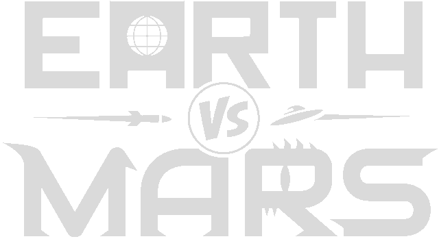 Earth vs Mars logo