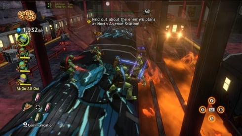 Teenage Mutant Ninja Turtles Mutants in Manhattan по сети - скриншот 2