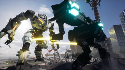 EARTH DEFENSE FORCE IRON RAIN по сети - скриншот 3