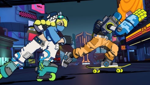 Lethal League Blaze по сети - скриншот 2