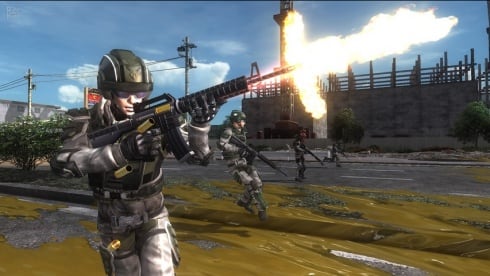 EARTH DEFENSE FORCE 5 по сети - скриншот 1