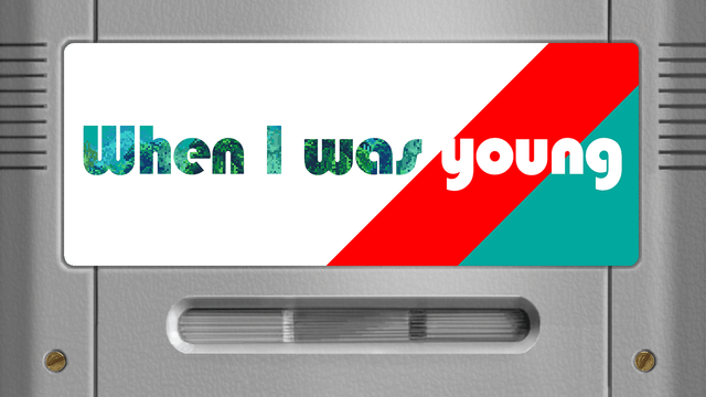When I Was Young logo