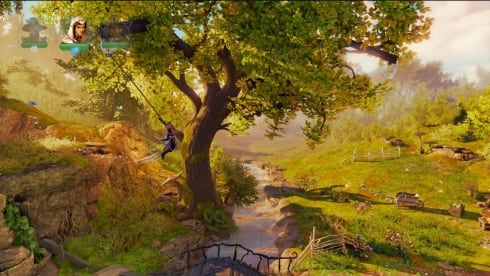 Trine 4 The Nightmare Prince по сети - скриншот 1