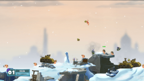 Worms W.M.D по сети - скриншот 2