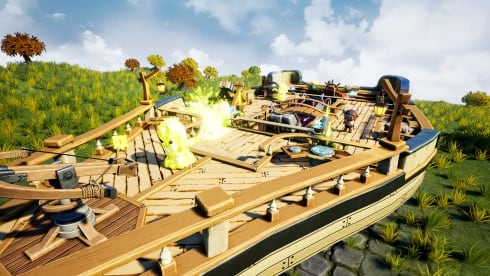 No Captain Allowed! по сети - скриншот 3