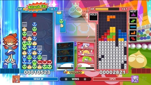 Puyo Puyo Tetris 2 по сети - скриншот 3