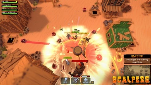 SCALPERS: Turtle and the Moonshine Gang по сети - скриншот 1