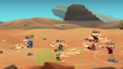 Full Metal Furies по сети - скриншот 2