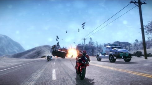 Road Redemption по сети - скриншот 1