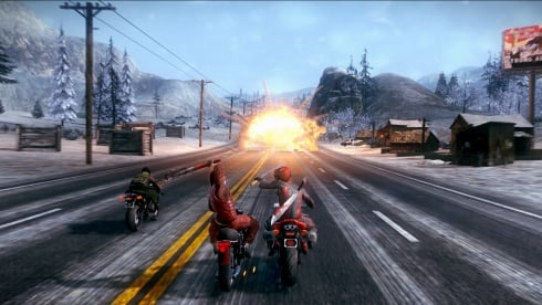 Road Redemption по сети - скриншот 3
