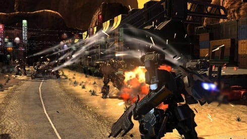 Front Mission Evolved по сети - скриншот 3