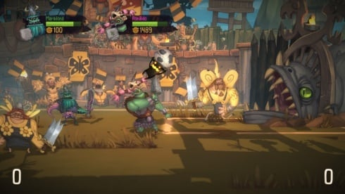 Zombie Vikings по сети - скриншот 1
