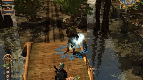 Silverfall: Earth Awakening по сети - скриншот 2