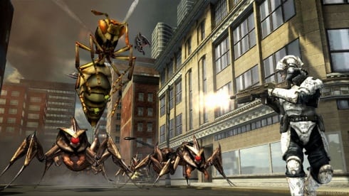 Earth Defense Force: Insect Armageddon по сети - скриншот 3