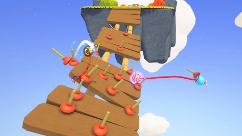 Fling to the Finish по сети - скриншот 1