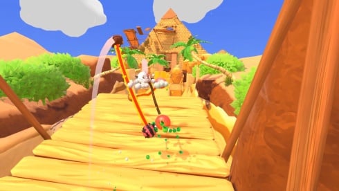 Fling to the Finish по сети - скриншот 3