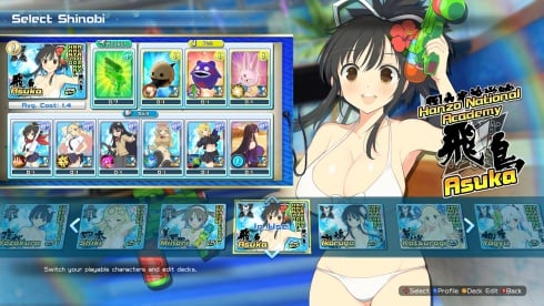 SENRAN KAGURA Peach Beach Splash по сети - скриншот 2