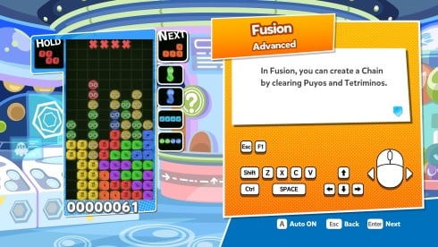 Puyo Puyo Tetris по сети - скриншот 3