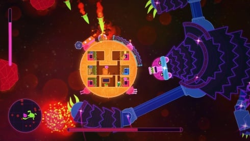 Lovers in a Dangerous Spacetime по сети - скриншот 1