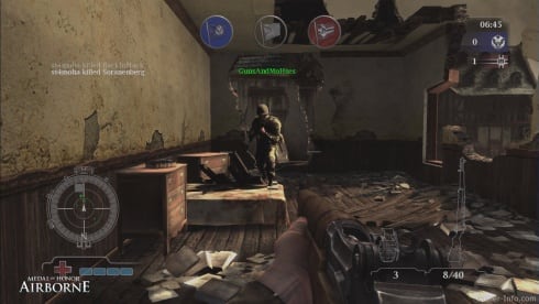 Medal of Honor: Airborne по сети - скриншот 3